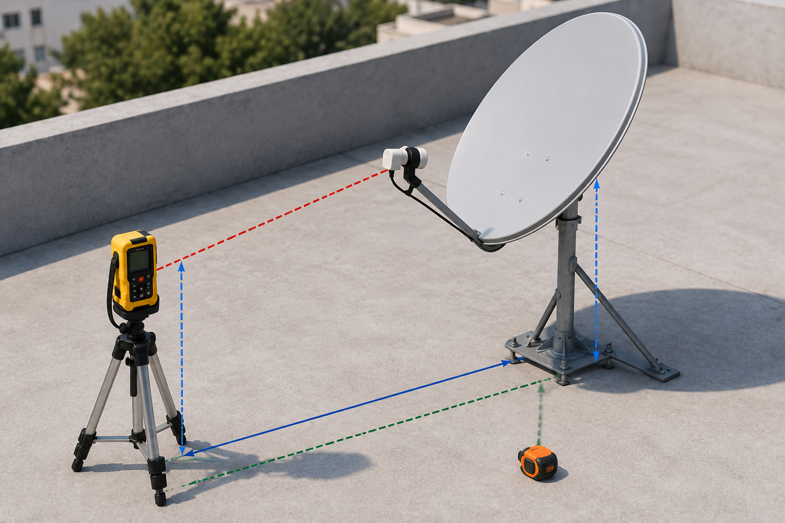 Satellite Roof Measurement